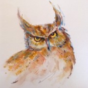 Poteet-owl-pencil