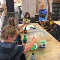 Kids Camp Painting