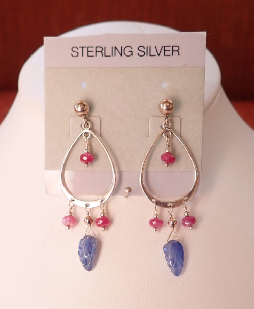 Earrings, Sterling Silver