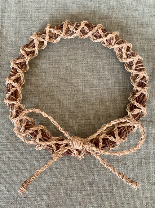Basket Honeysuckle Wreath
