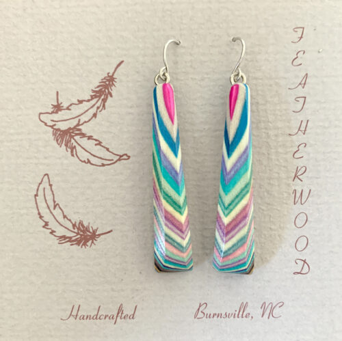 Earrings - Long Triangle - Image 3