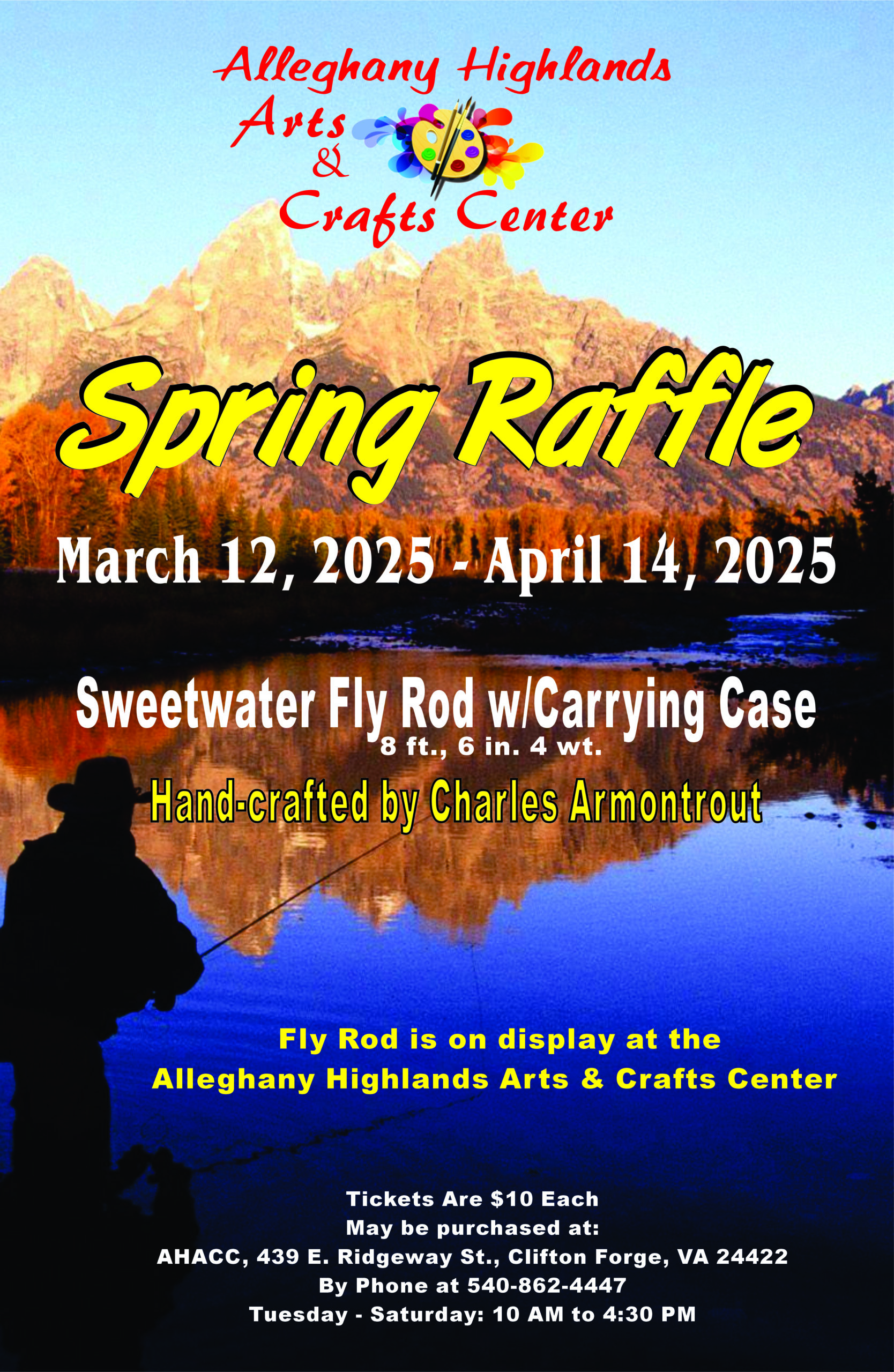 Spring Raffle - Fly Fishing Rod - $10