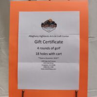 4 Rounds of golf at Cliff View Golf Course